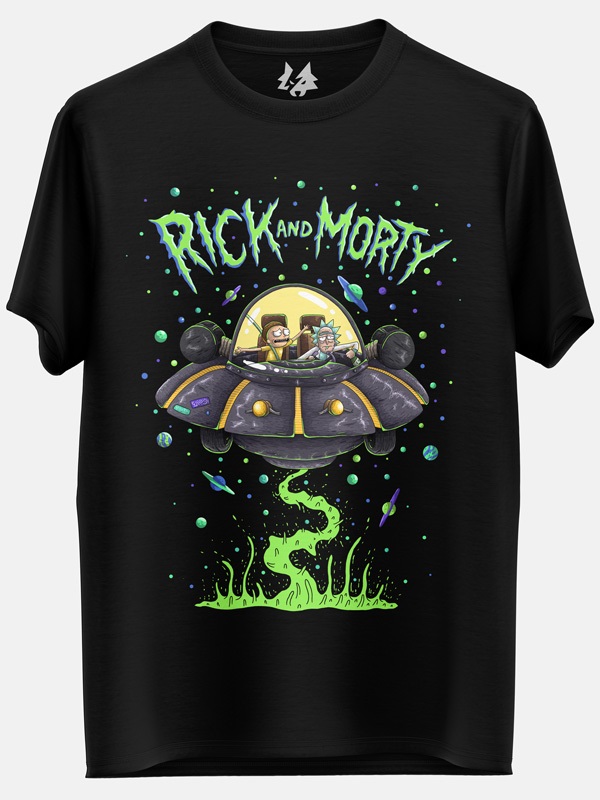 rick and morty-spaceship